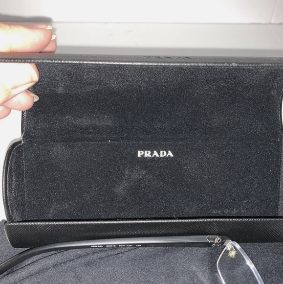 Authentic Prada eyeglasses RIMLESS - Picture 5 of 5